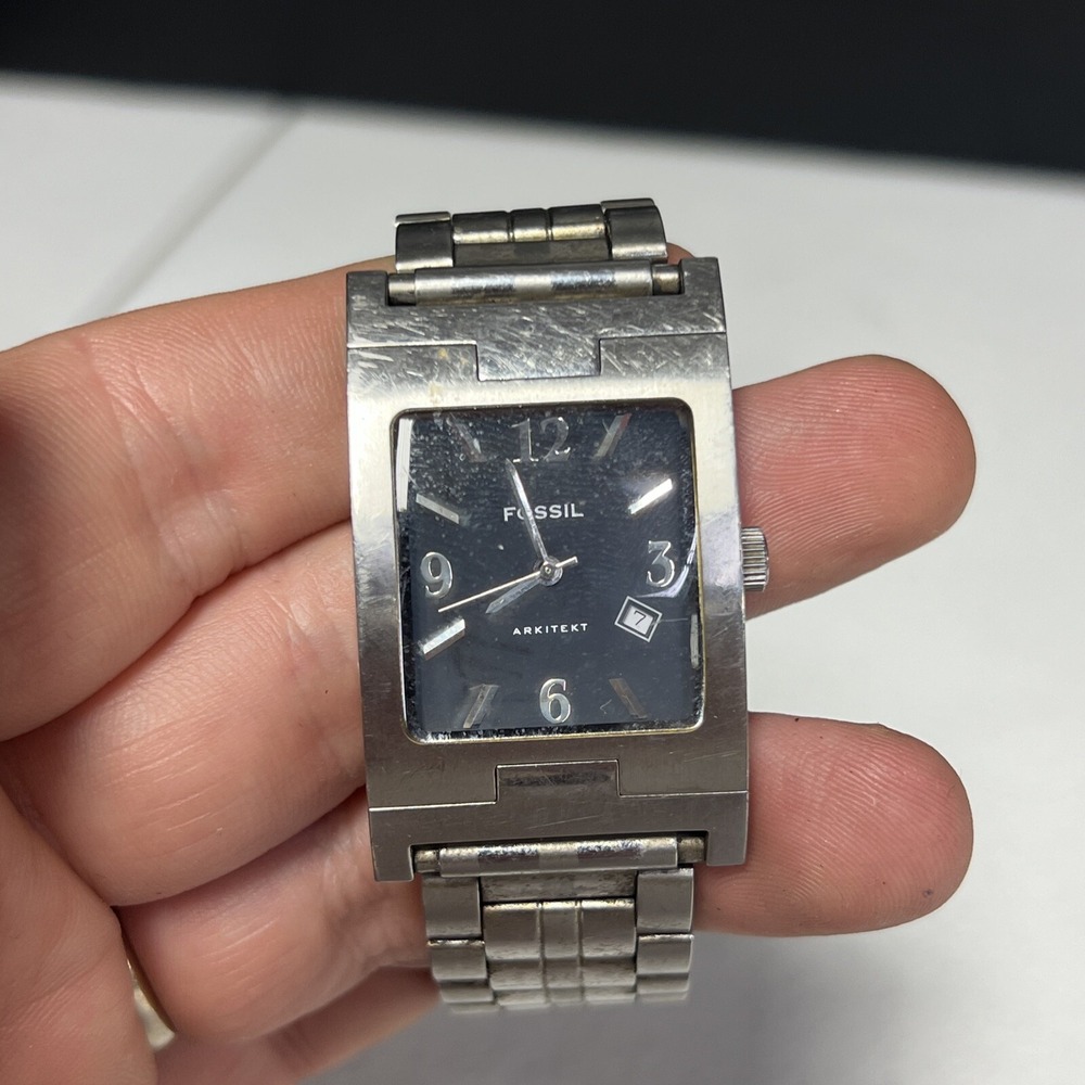 FOSSIL ARKITEKT WOMEN'S BLACK DIAL PR-5170 Not‎ Tested